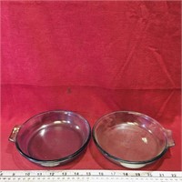 Pair Of Pyrex Glass Dishes (Vintage)