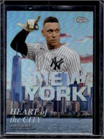 Aaron Judge 2022 Topps Chrome Heart of the City