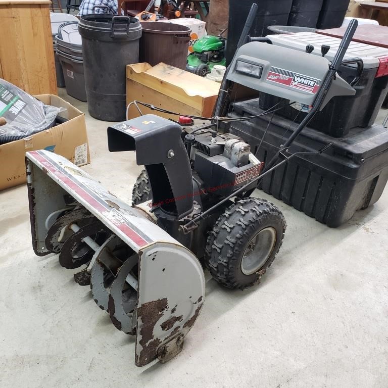 White 1050 30" Snow Boss Snowblower