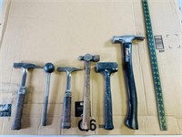 6pcs misc hammers