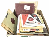 (50+) Vintage Records, Victrola, 78’s