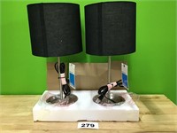 Room Essentials Table Lamp lot of 2