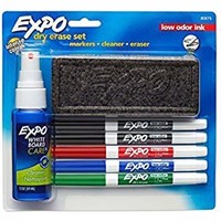 Expo 80675 EXPO Low-Odor Dry Erase Set, Fine