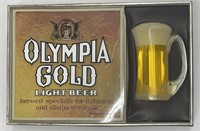 (AD) Olympia Gold Beer Wall-Mounted Sign.