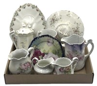 Assorted Vintage Handpainted Porcelain and China