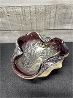 Art Glass Dish 5.5"