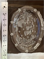 Mikasa Holiday Lights oval dish