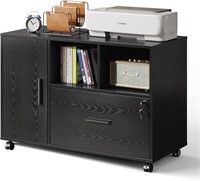 DEVAISE Office File Cabinet with Lock  1-Drawer