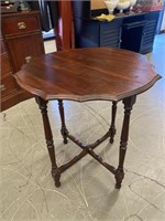 Antique Lamp Table 30" Tall 27" Wide