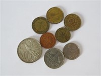 COLLECTION OF OLD GERMAN COINS
