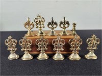 Gold Tone Wax Seal Stamps (11)