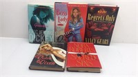 Hardback Books Novels with Dust Jackets