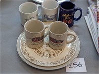 Lot of Souvenir Plates and Mugs