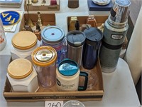 Canisters and Insulated Mugs