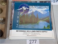 Meyersdale AG & Lawn Parts Calendars