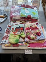 Tablecloths and Oven Mitts