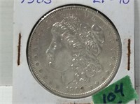 1903 U S Morgan Silver Dollar