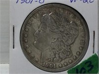 1901-o U S Morgan Silver Dollar