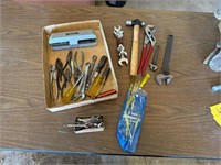 Wrenches, Pliers, Hammer, Screwdrivers