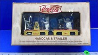 Coca-Cola Polar Bear Handcar & Trailer