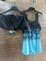 Size 2X-Large Rekita Womens Tankini Swimwear Sets