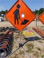 Men At Work Sign