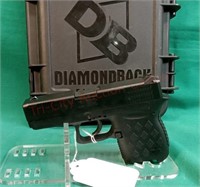 New! Dimondback DB9 9mm pistol w/ one magazine