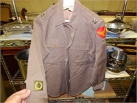 WWII ARmy shirt Philippine Scouts Lt. Insignia