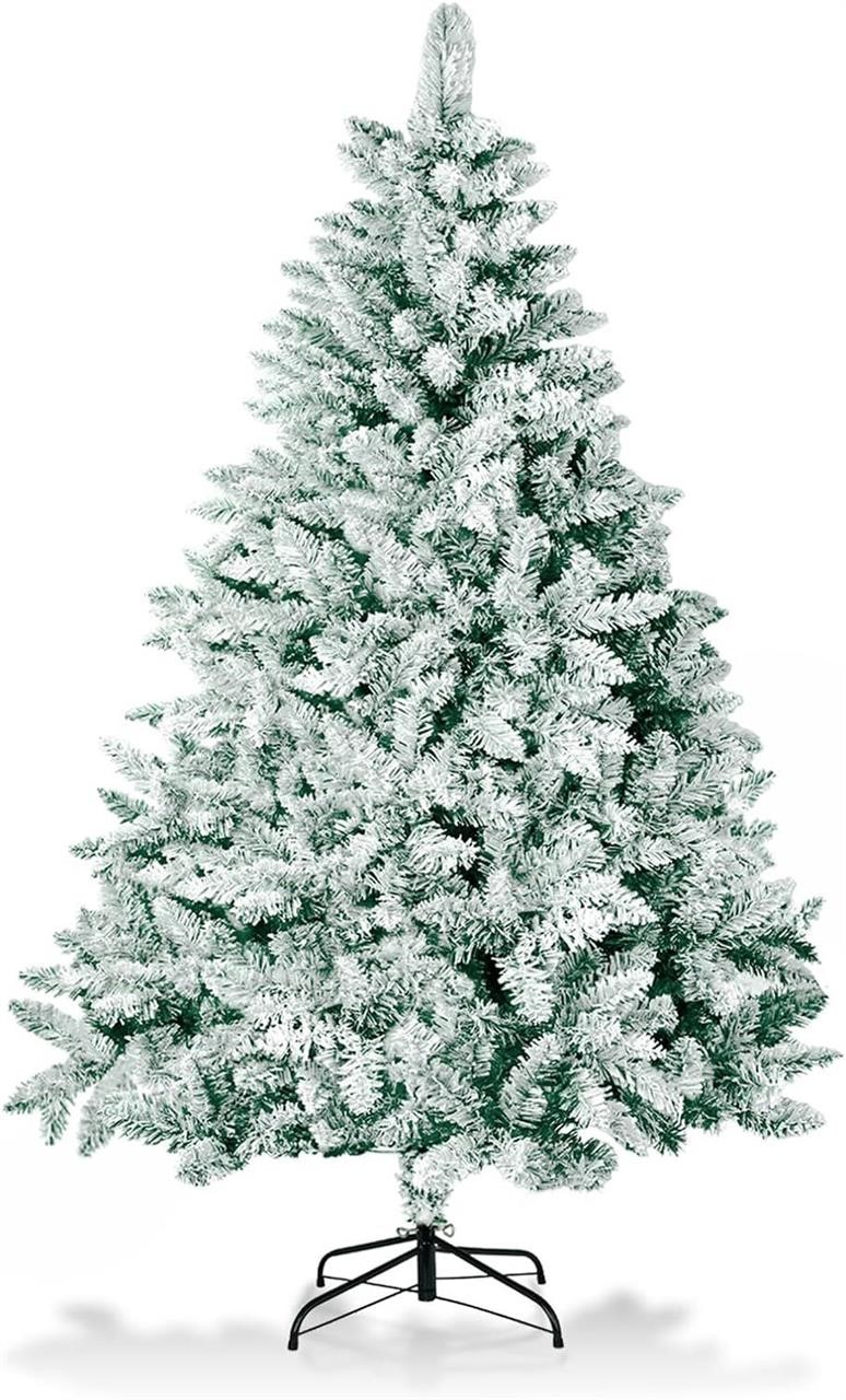 6ft Christmas Tree  Premium Artificial  White