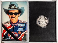 Coin Richard Petty 1 Troy Ounce .999 Silver Round
