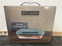 41 & Main Square Container Set