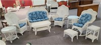 10 Piece wicker set