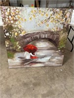 Beautiful picture on canvas