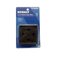 5 Pack of Kobalt 2-Pack 2.5-in Steel Paint Scraper