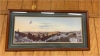 Print signed Timothy Barr 41” x 20”
