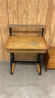 Vintage Washington mutual insurance company desk