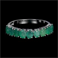 Natural  Colombian Emerald  Ring
