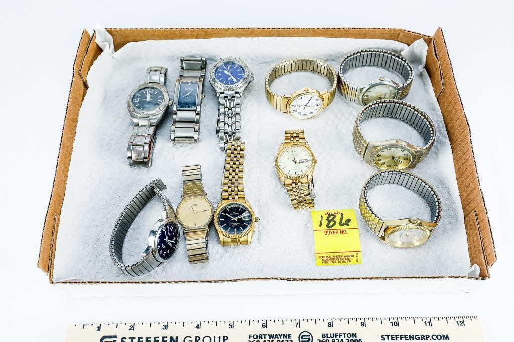 Flat of Men's Wrist Watches (Waltham, Seiko,