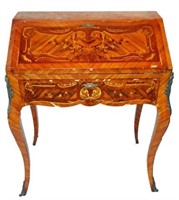MARQUETRY WRITING DESK