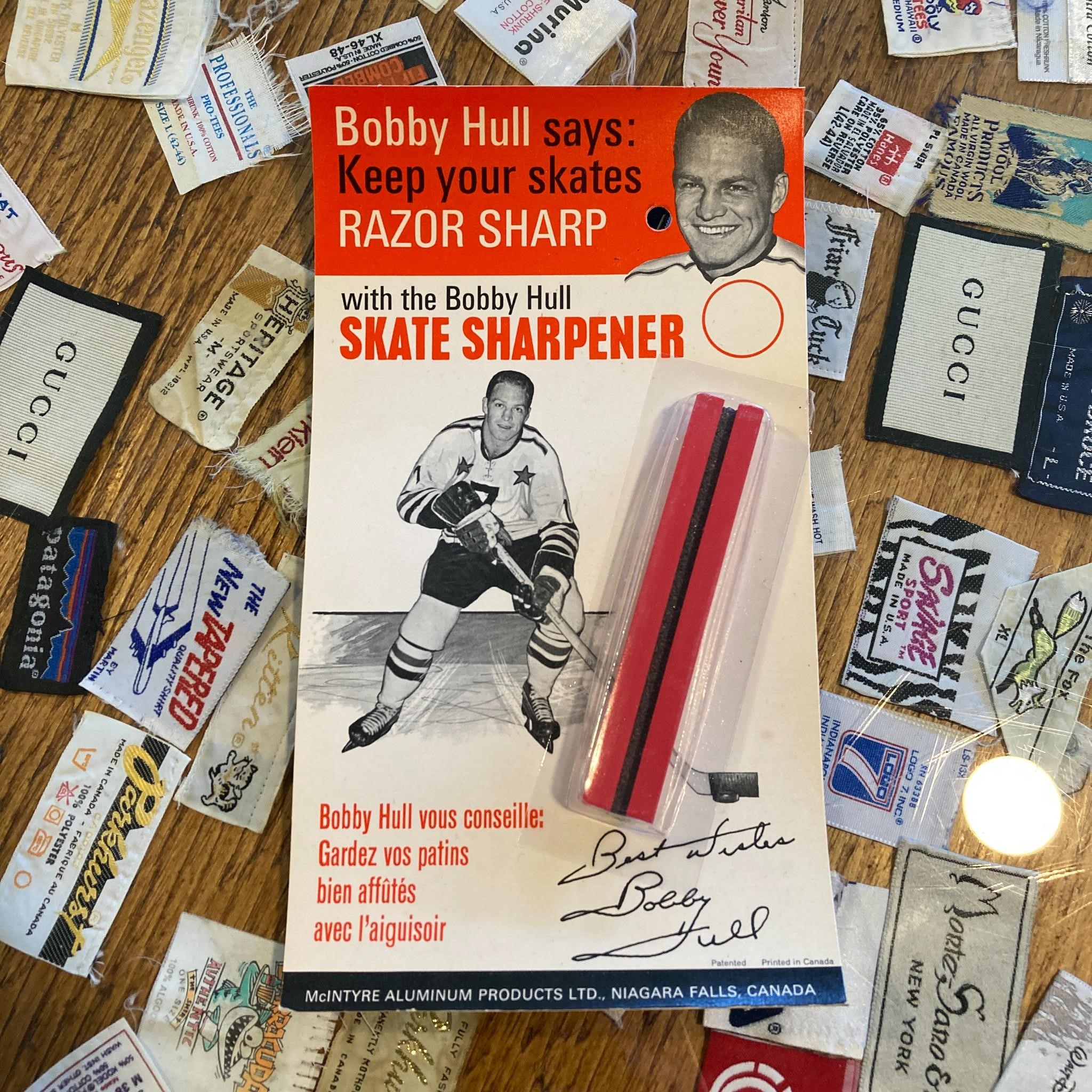 1960s Deadstock Bobby Hull Skate Sharpener Hockey