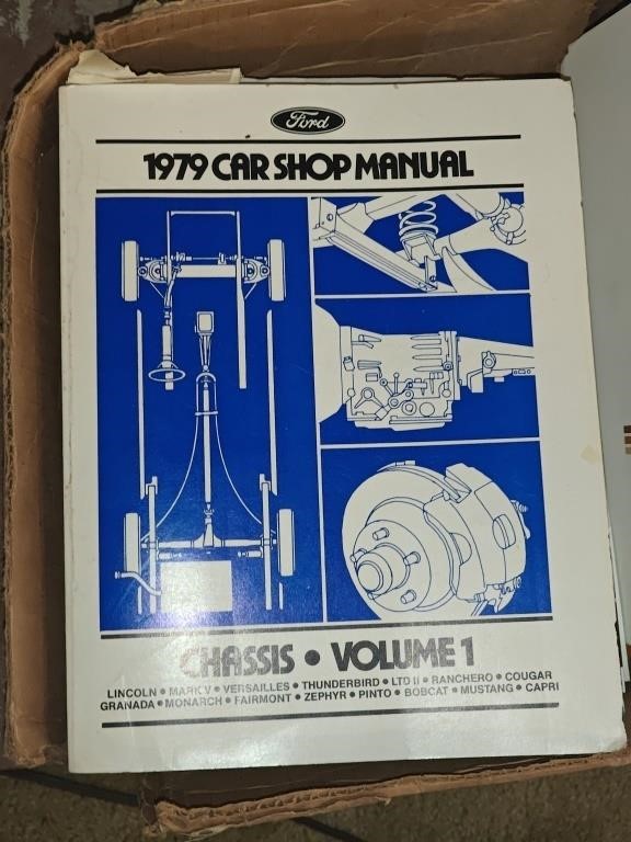 1979 Ford Car Shop Manuals
