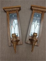 1970s Cornwall Mirrored Wall Sconces