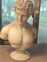 Decline Bust Statue 
Unsure of material

About