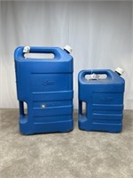 Igloo 6 and 3 gallon transport jugs