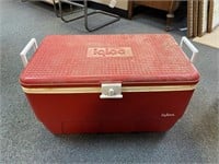 Red Igloo Cooler