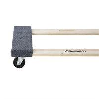 $24  Milwaukee 1000-lb 4-Wheel Wood Dolly