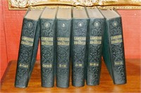 Six Volume Set of French Encyclopedias.