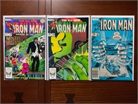 Marvel Comics 3 piece Iron Man 178-180