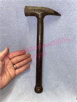 Antique iron hammer