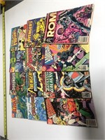 Set of 12 vintage comic books